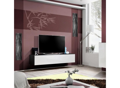 Support TV design rtv salon bois lowboard nouveau meubles luxe moderne