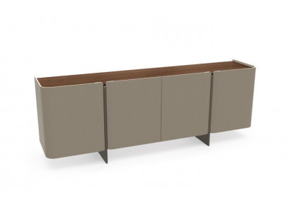 Buffet mobile en bois moderne pour salon de luxe 220cm