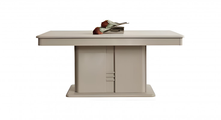 Table à manger moderne au design luxueux en bois neuf