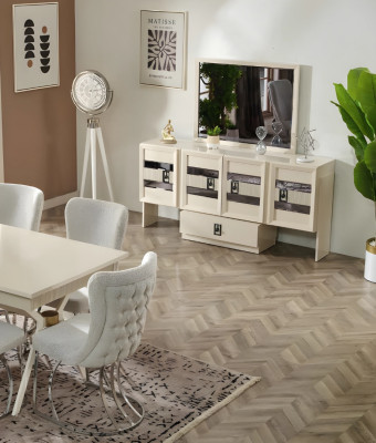 Buffet avec miroir design moderne meubles complets