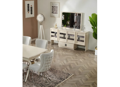 Buffet avec miroir design moderne meubles complets