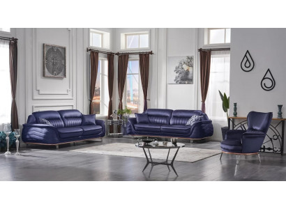 Ensemble de canapés de luxe 3 pièces pour salon 3+3+1 places