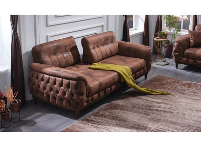 Canapé design moderne de luxe 3 places en cuir