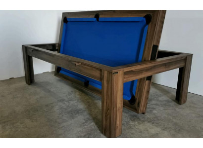 Table à manger 3 en 1 Table de billard Table de ping-pong Table à manger 7ft