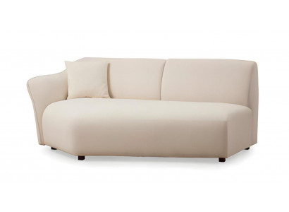 Canapé en tissu blanc design meubles de salon canapés élégants 4 places