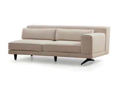 Canapé design blanc en U luxueux pour salon