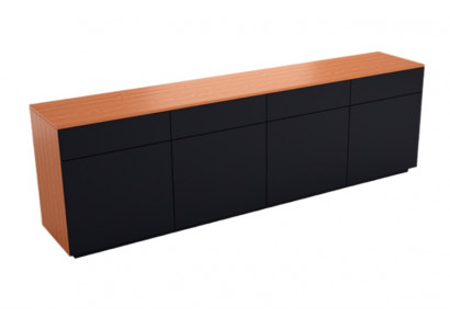Armoire de documents moderne noir marron meubles de bureau de luxe meubles en bois moderne