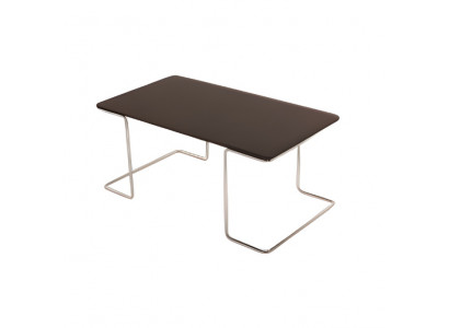 Table basse moderne en bois marron