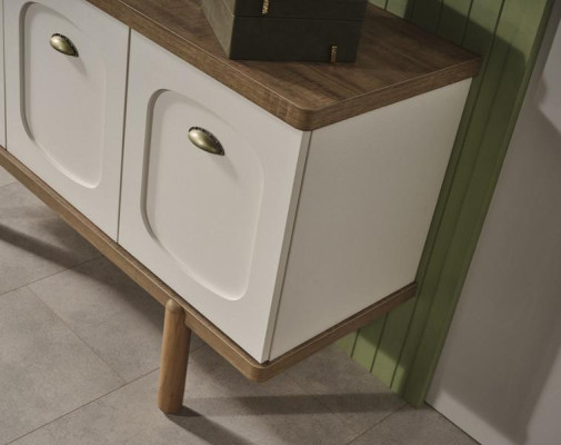 Commode avec miroir Commode moderne Miroir de luxe Design moderne Chambre
