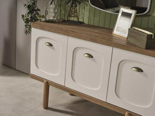 Commode avec miroir Commode moderne Miroir de luxe Design moderne Chambre