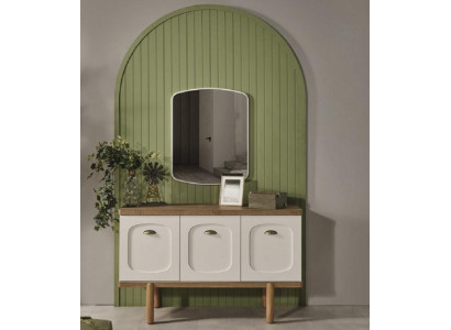 Commode avec miroir Commode moderne Miroir de luxe Design moderne Chambre