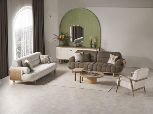 Ensemble de canapé et fauteuil pour salon