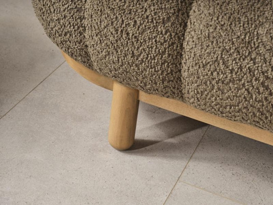 Canapé trois places Poltrona Lounge Canapé Meubles rembourrés Trois places