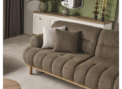 Canapé trois places Poltrona Lounge Canapé Meubles rembourrés Trois places