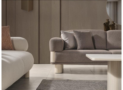 Ensemble de canapés rembourrés combinaison canapé