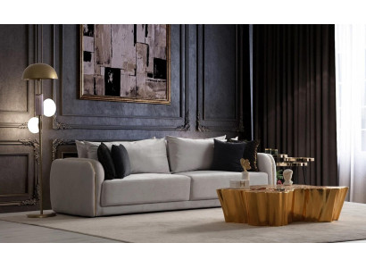 Canapé moderne 3 places au design élégant pour le salon