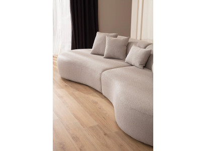 Divano Big canapé ovale fauteuils meubles paysage de vie 340cm xxl canapés