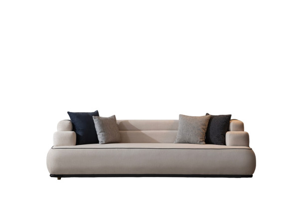 Canapé trois places avec rembourrage 255cm