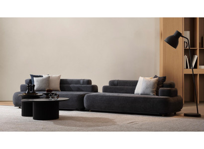 Canapé trois places 200 cm meubles de salon rembourrés