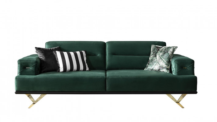 Canapé 3 places design canapés rembourrés assise design trois places moderne tissu meubles nouveau