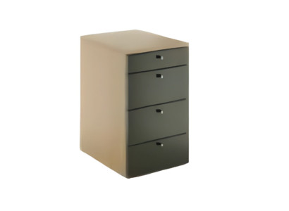 Commode de design moderne marron gris pour meubles de bureau de luxe