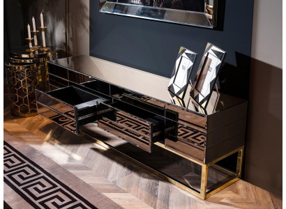 Mobilier TV moderne en bois de luxe