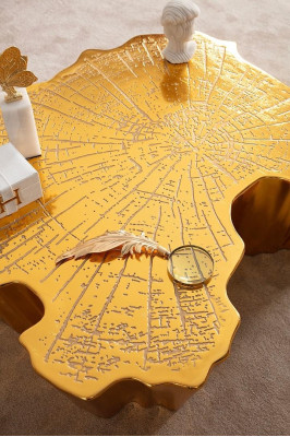 Table basse tapissée table d'appoint table de salon