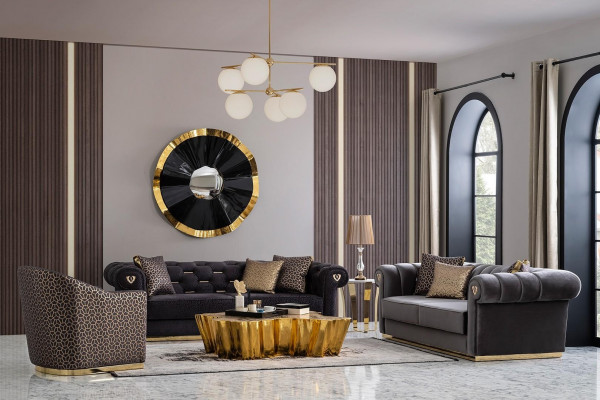 Ensemble de meubles de salon canapé de 4 pièces