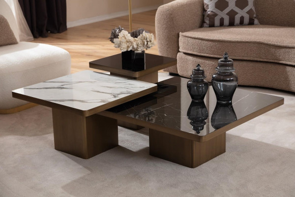 Ensemble de meubles de salon canapé de 6 pièces