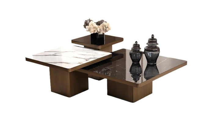 Ensemble de meubles de salon canapé de 6 pièces