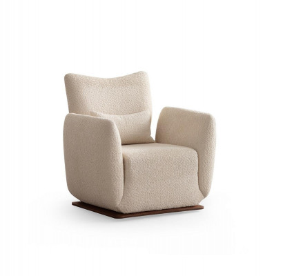 Fauteuil design lounge club rembourré de luxe