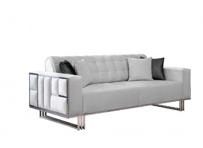 Canapé 3 places design canapés rembourrés assise design trois places moderne tissu meubles nouveau