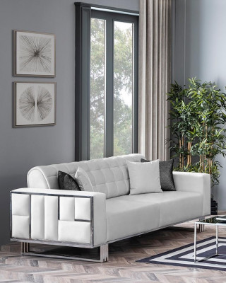 Jeu de canapés 3+3+1 places canapé fauteuil jeu de canapés de luxe groupe nouveau