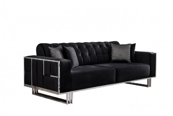 Jeu de canapés 3+3+1 places canapé fauteuil jeu de canapés de luxe groupe nouveau