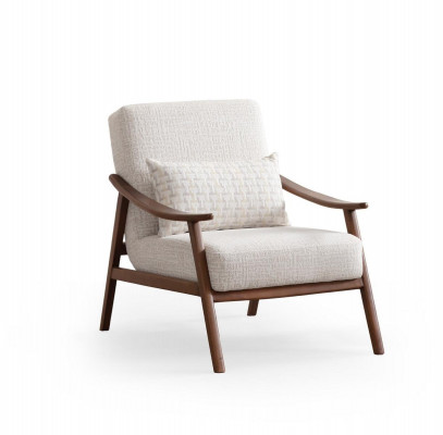 Fauteuil moderne en tissu de luxe design meubles rembourrés salon