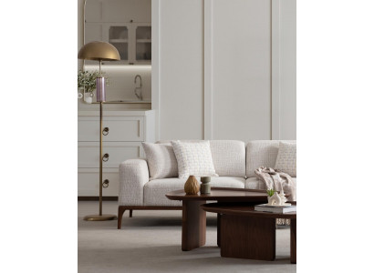 Canapé de luxe design pour 3 personnes, canapés rembourrés modernes, nouveaux meubles