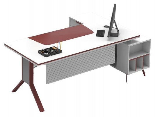 Bureau multifonctionnel table d'angle table bureau du chef