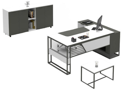 Bureau de bureau multifonctionnel