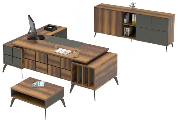 Armoire à documents Armoire de bureau mobile Sideboard Commode