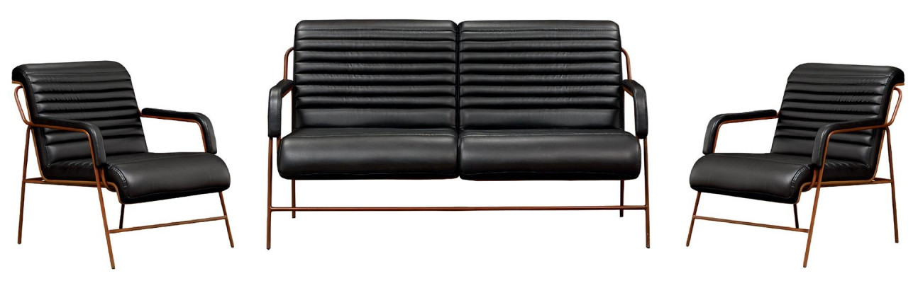 Ensemble de canapés 3+1+1 places Canapé rembourré Canapés de luxe Salon Excellence