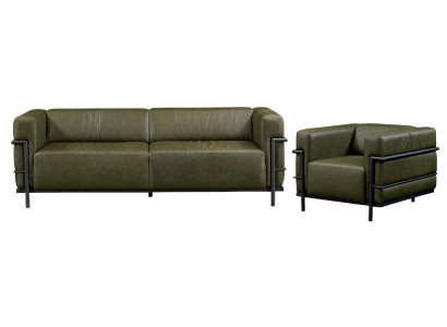 Jeu de canapés 3+1 places fauteuil salon mobilier rembourré luxe canapés neuf