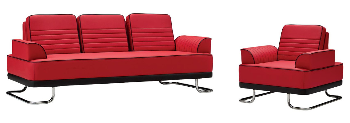 Canapé moderne de luxe 3+1 places pour salon