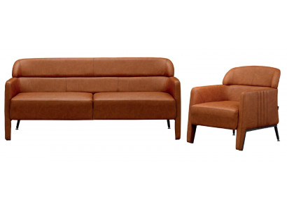 Jeu de 2 pièces fauteuil luxe meubles canapé fauteuil canapé rembourré salon bois