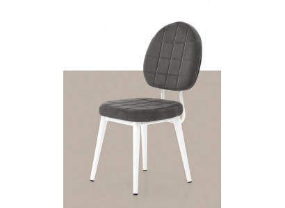 Chaise de salle à manger, fauteuil, chaise de salon noire et blanche en bois