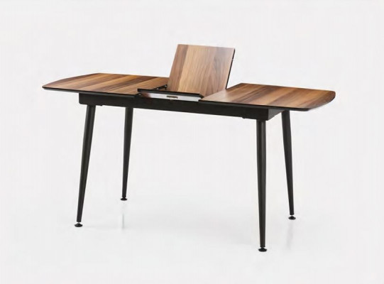 Ensemble de salle à manger compact avec table et 4 chaises, groupe de chaises 5 pièces.