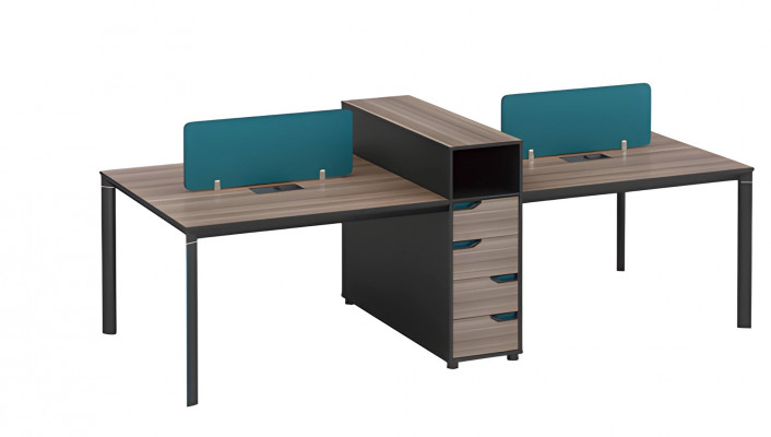Table de bureau pour équipe, table commune pour plusieurs personnes