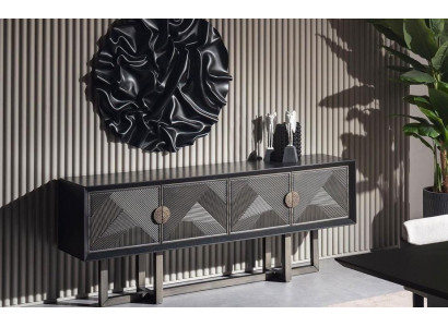 Console en bois moderne