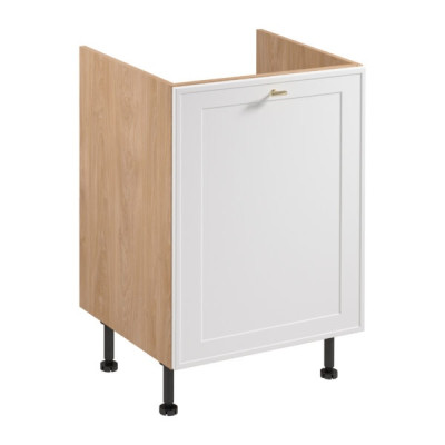 Robinet de cuisine mobile beige et blanc