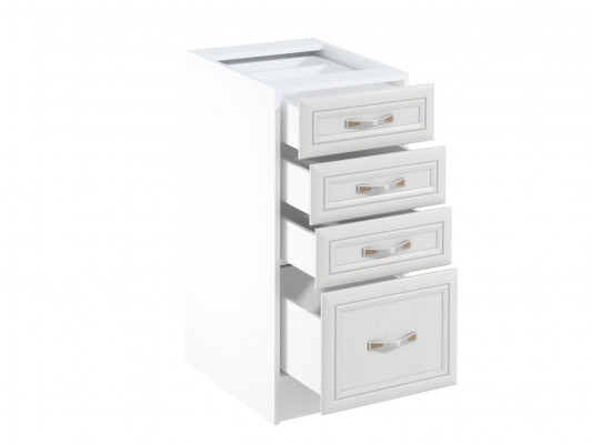 Cuisine mobile avec tiroirs et étagères