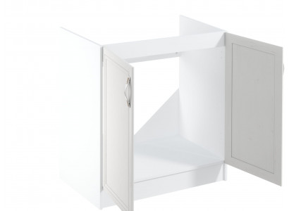 Lavabo mobile bas blanc